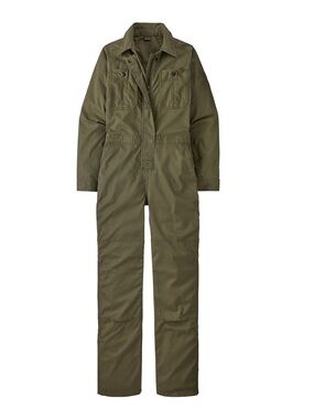 NWT Patagonia Shop Coveralls - Fatigue Green - Size Small - Cotton - Long Sleeve